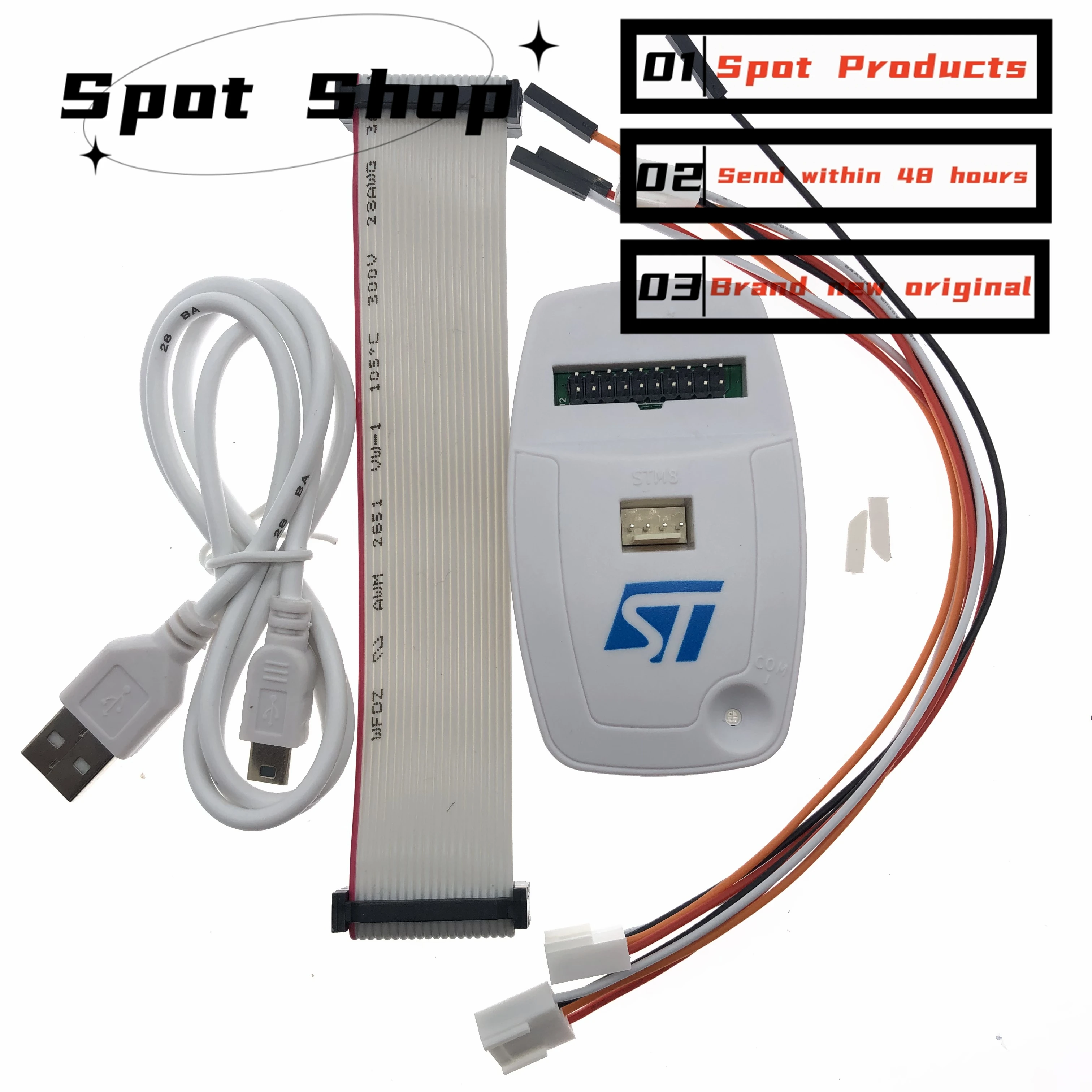 ST-LINK V2 stlink STM8 STM32 다운로더, 시뮬레이션 개발 보드, 버닝 프로그래밍, 버닝 디버깅, 로트당 1 개