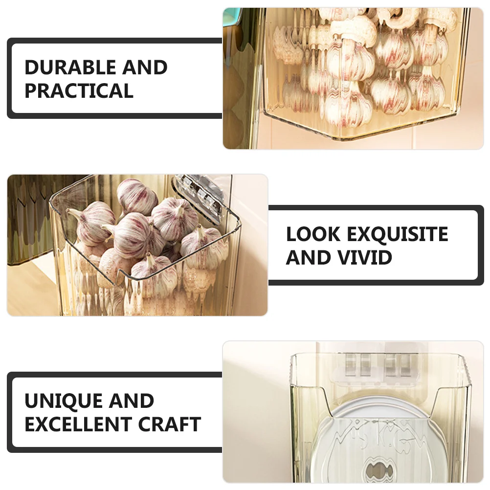 

2Pcs Vegetable Storage Box Large Capacity Refrigerator Food Box with Smooth Edges for Kitchen Pantry Fridge Freezer Use