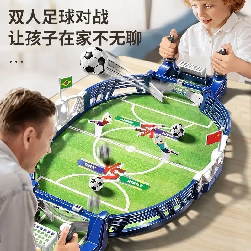 Double Table Football Table Game Internet Celebrity Toy Puzzle Children Soft Bullet Gun Multi-player Interaction