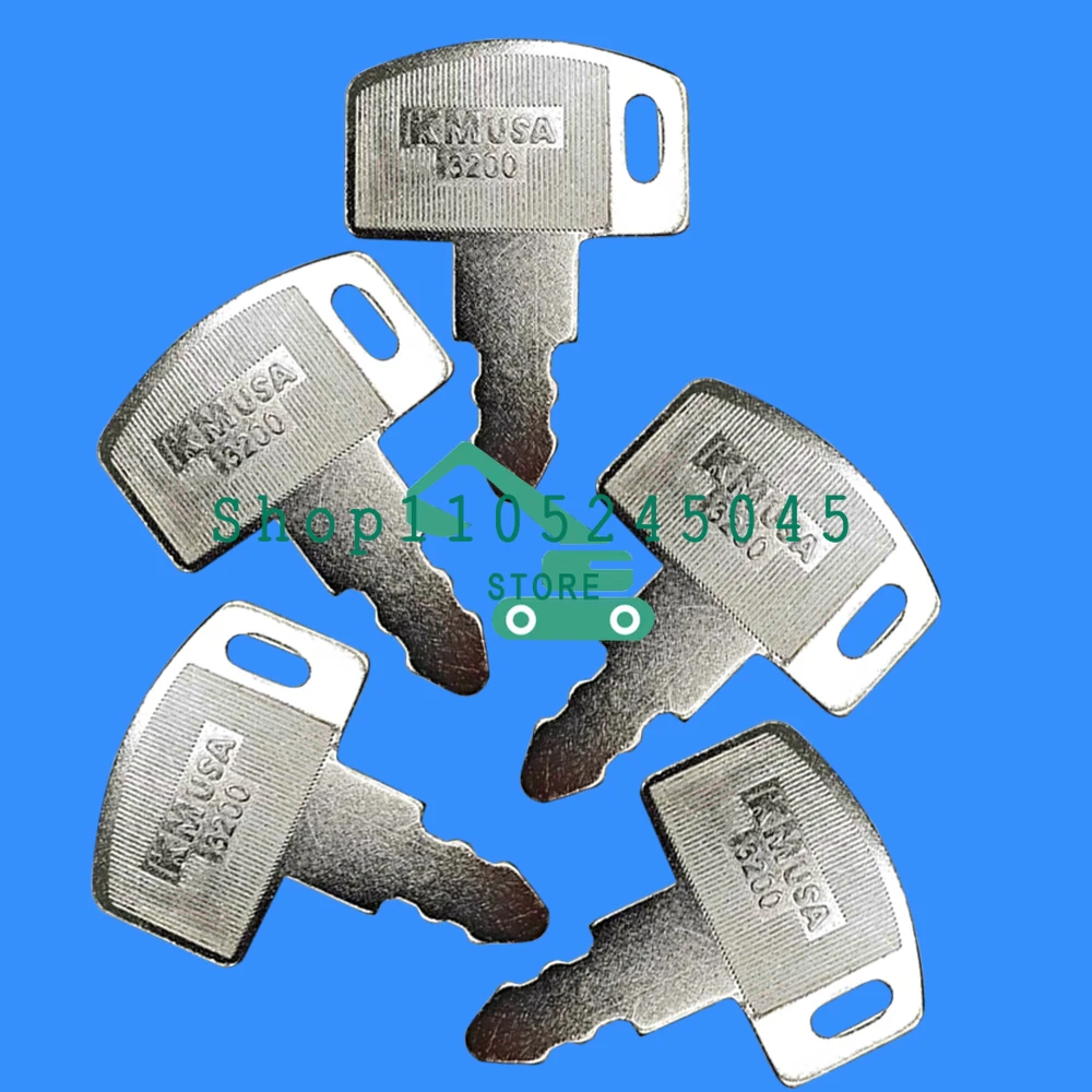 1/5/10PCS New 3200 Ignition Key 12657078720 for Mahindra Tractor 2310 2810 3510 4110 Engine