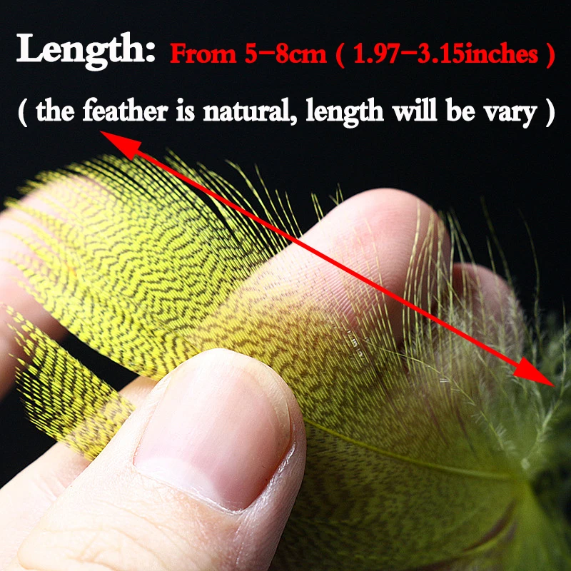 Royal Sissi 5colors set finely barred mallard flank feathers teal duck feathers trout salmon wet flies wings fly tying materials