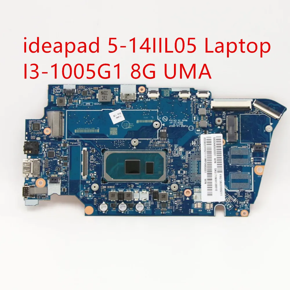 Motherboard For Lenovo ideapad 5-14IIL05 Laptop Mainboard I3-1005G1 UMA 8G 5B20Y89211