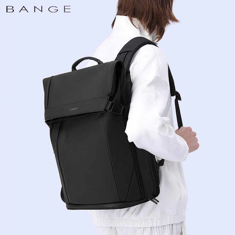 2023 Men\'s Backpack Fashion 15.6 in Laptop Man Backpack Bag Unisex Black Male Business Backpack Women Mochila