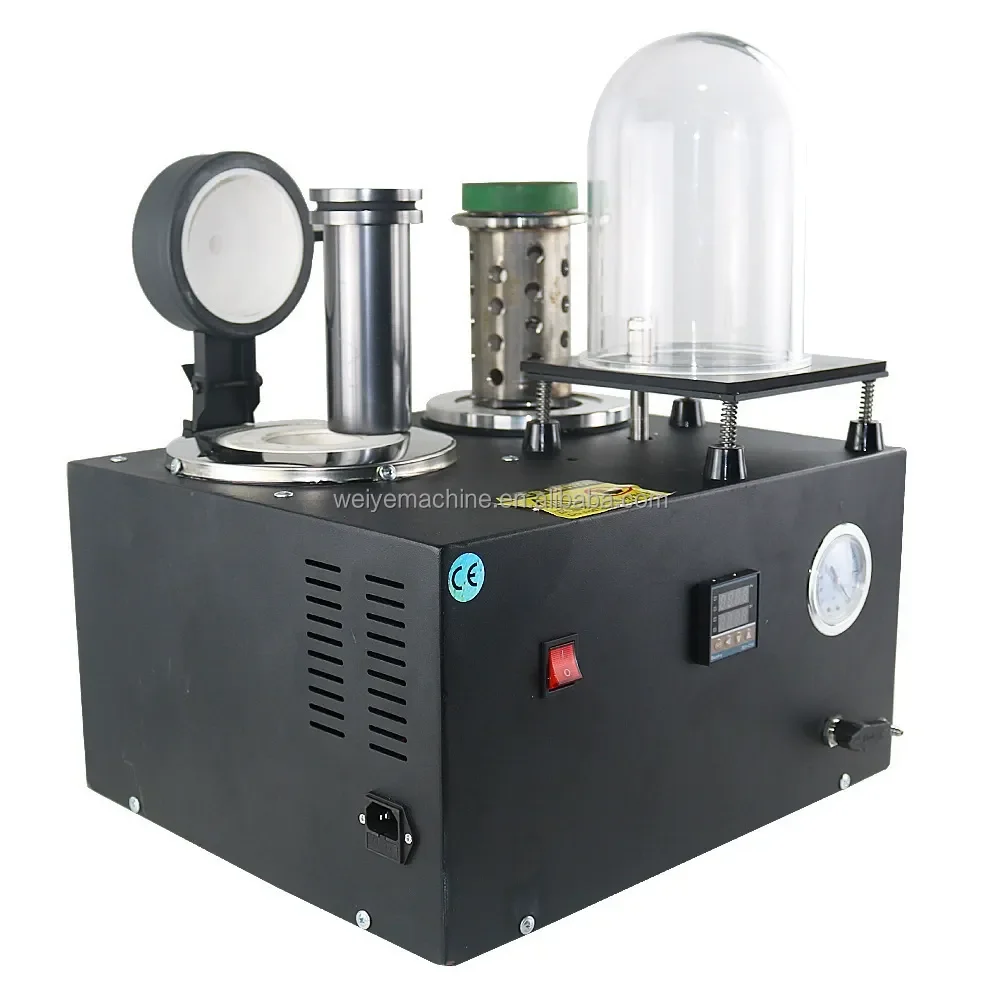 2L Small Integrated Casting Machine Gold & Silver Jewelry Plaster Mold Casting Equipment Jewelry Vacuum Casting Machine