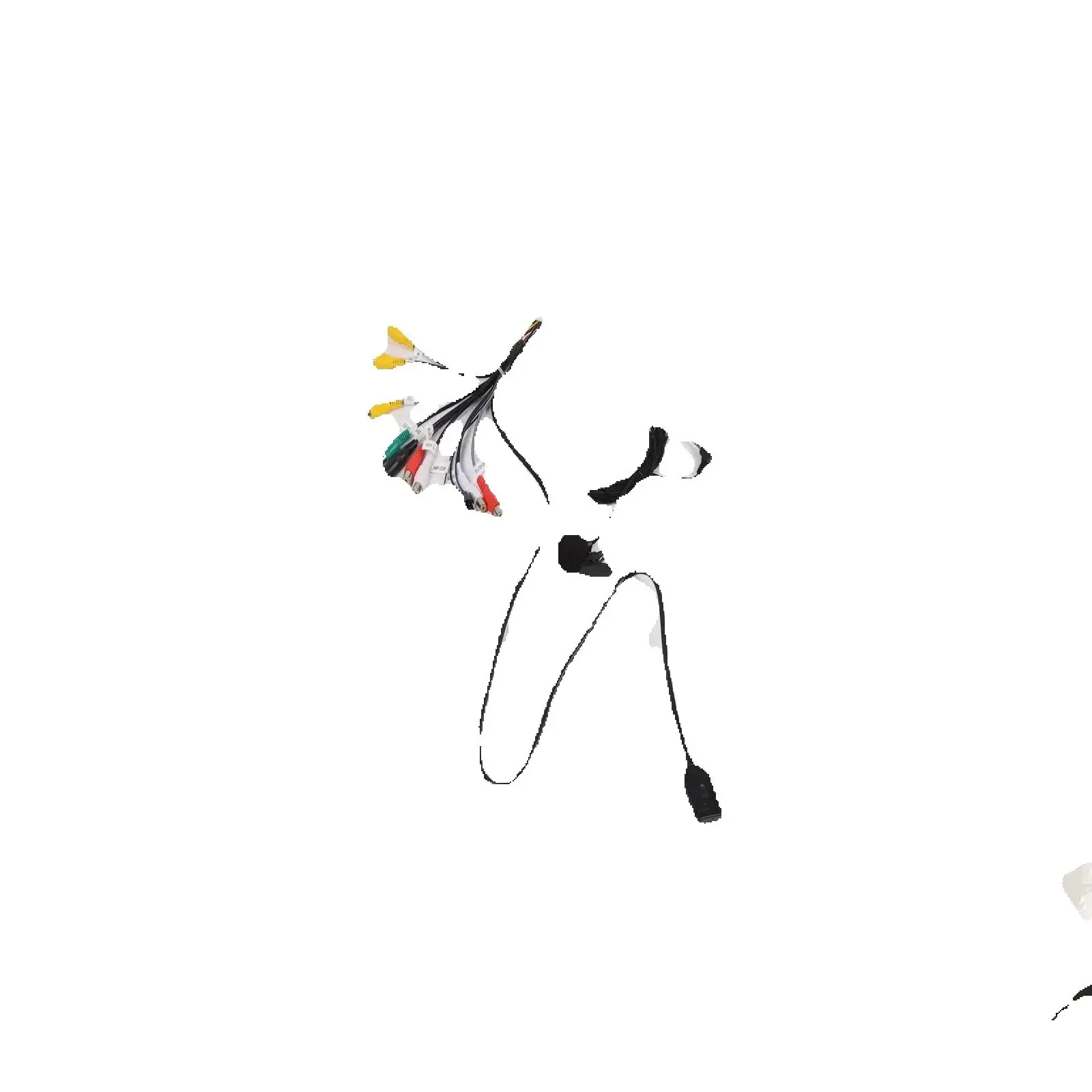 RCA 20 Pin Output Cable with Microphone Universal Adapter for Teyes Android Head Units Adapter Cable