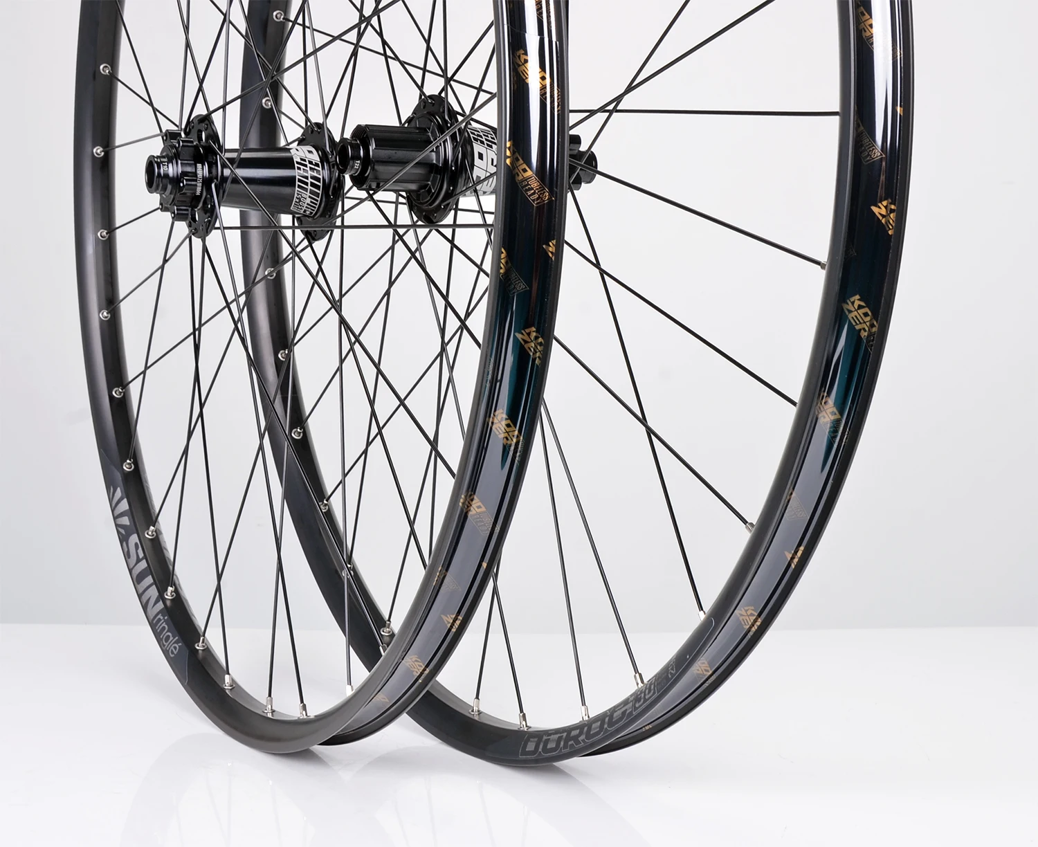 カスタムMTB自転車ホイールセット Koozer XM490ハブ Duroc 30 35 40