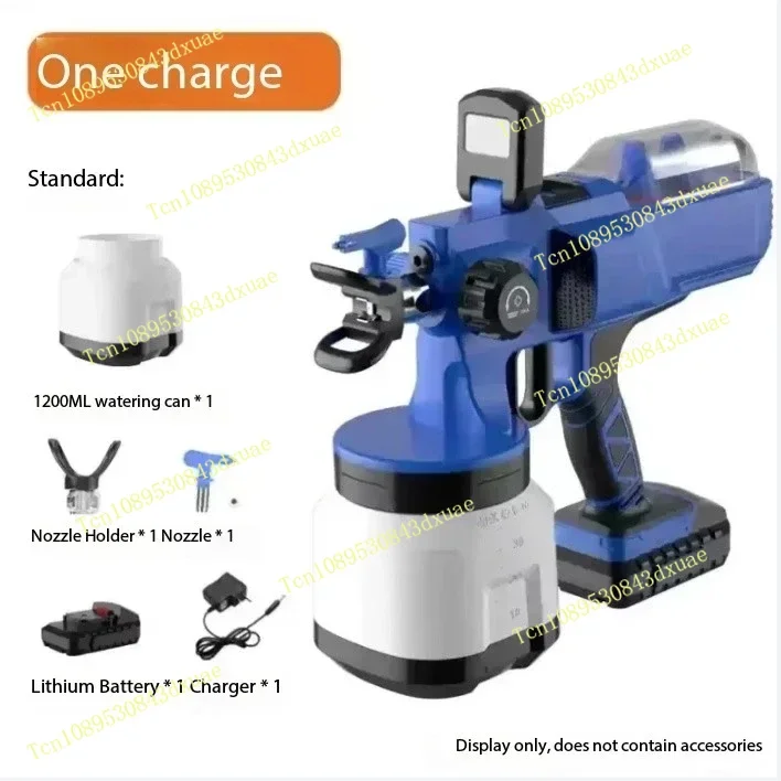 Electric Lithium Battery High Pressure Airless Spraying Machine Spray Gun Paint Paint Latex Paint Sprayer Watering Can