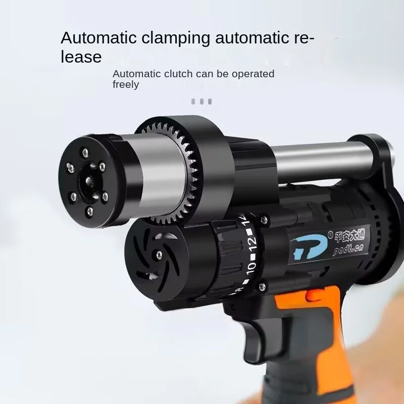 

Cordless Electric Drain Cleaner 7.5M 800Rpm Spiral Pipe Snake for Toilet Bathroom Sink Shower - Clog Removal Tool for Sewer