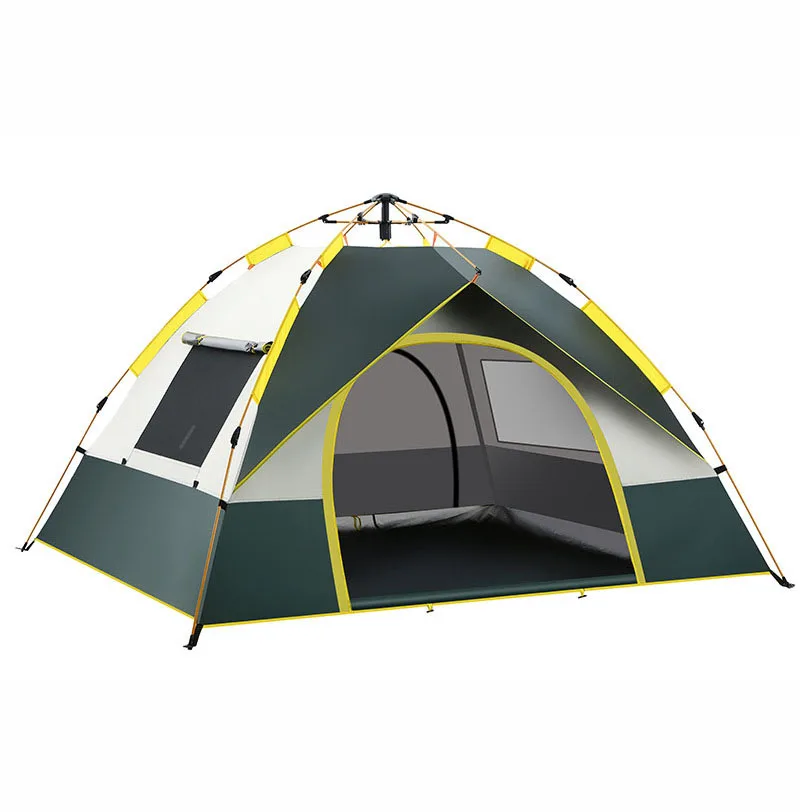 Outdoor Automatic Camping Tent for 2-4 Persons Quickly Apply Sunscreen for Hiking Travel