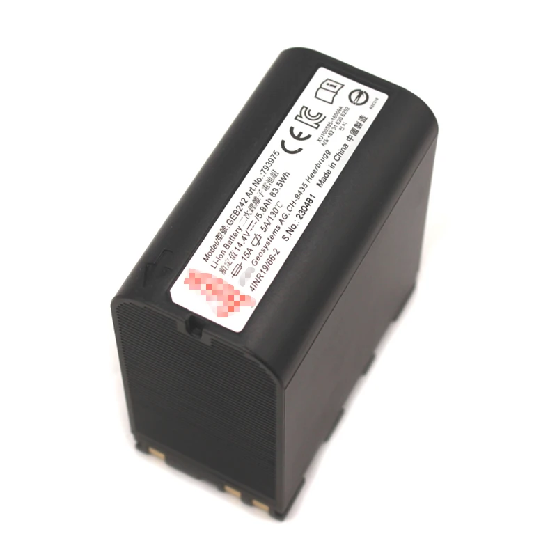 1Pcs LEI CA High Quality GEB241 GEB242 lithium battery for TS30 and TM30 Total Stations