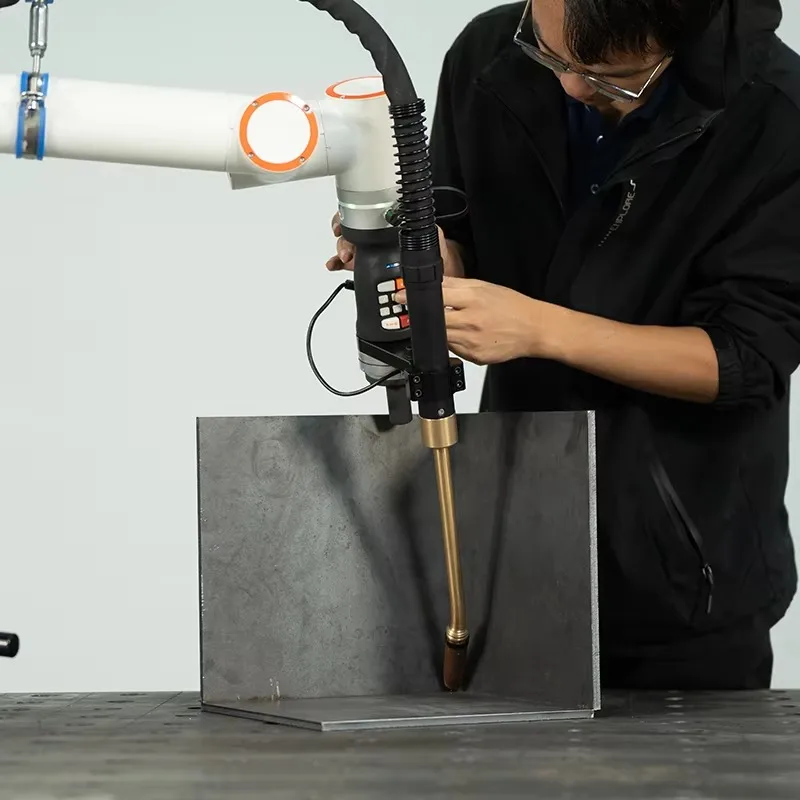 High-Precision Collaborative Welding Cobot | 6-Axis Automated Welding System with Professional Programming Software
