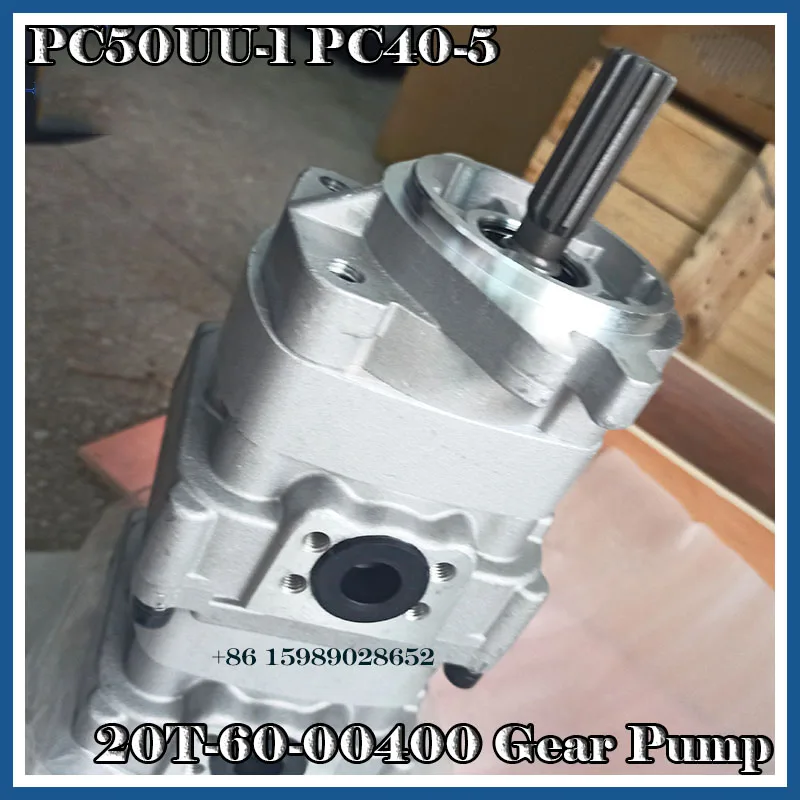 

Гидравлический Шестеренчатый насос 20T-60-00400 20T6000400 для экскаватора Komatsu PC40-5