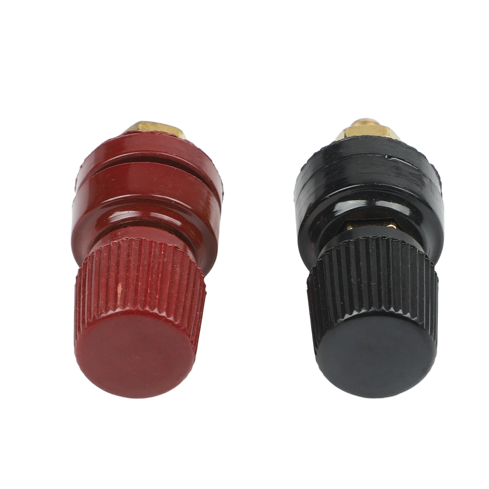 2PC M6 Thread Brass Alloy Binding Posts for Welding Machines Charging Generators and Solar Panel Terminal Connectors