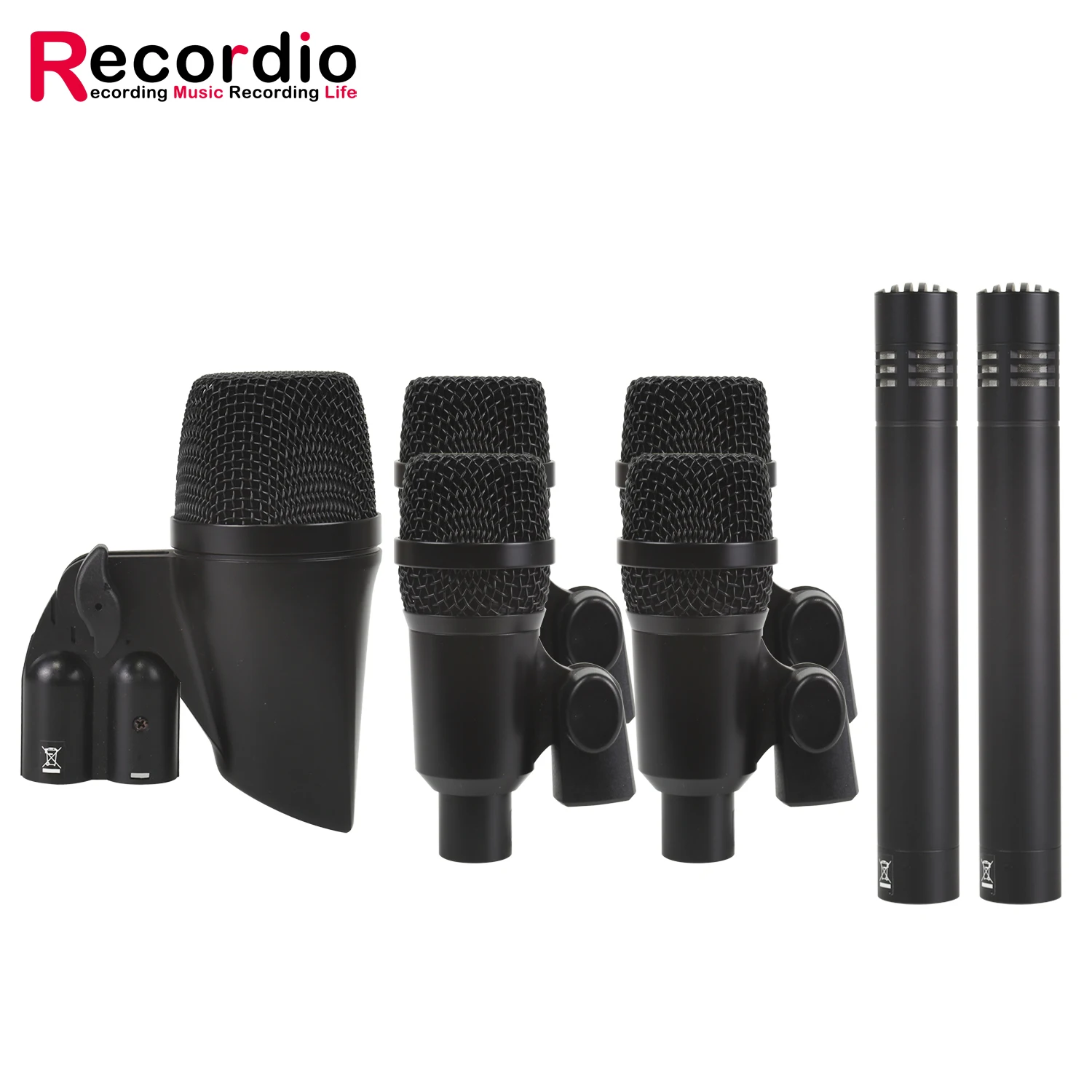 GAM-DK19 Bass Drum Instrument Microphone with Clip Arm Mount for Low-frequency Instrument Guitar Recording Live