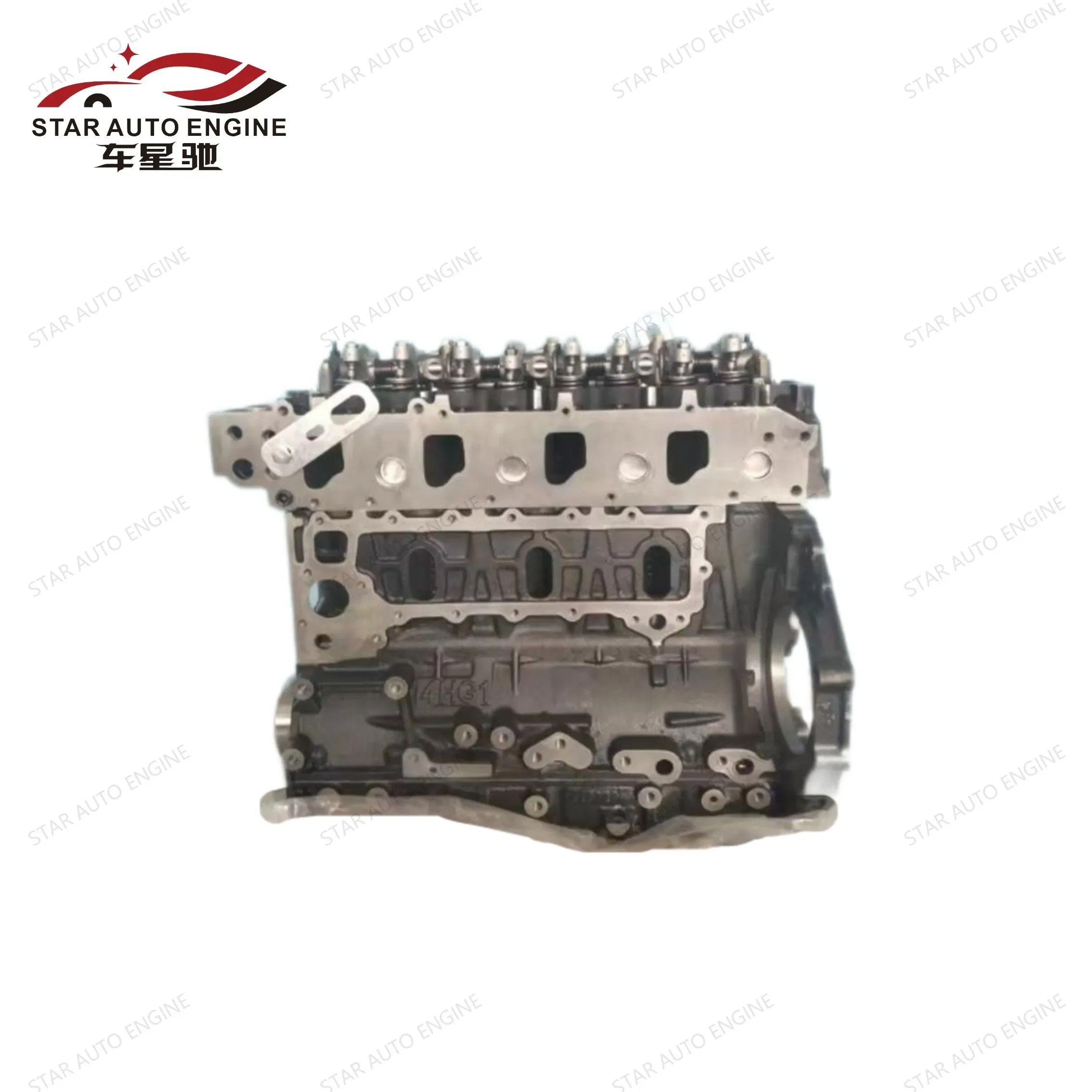 ForOne Year Warranty Auto Engine Long For Block Cylinder Head Engine 4hg1 For Isuzus Chassis (NKR7) Diesel Engine