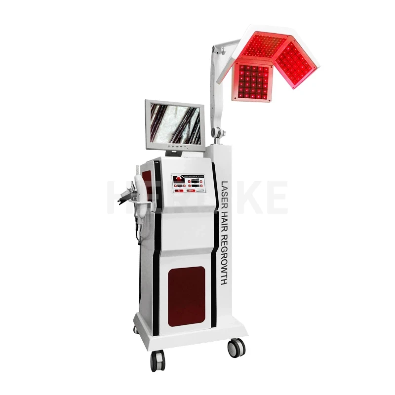 

Professional 650nm Laser Hair Regrowth Machine Scalp Treatment Hair Follicle Stimulation Hair Loss Treatment Beauty Clinic Use