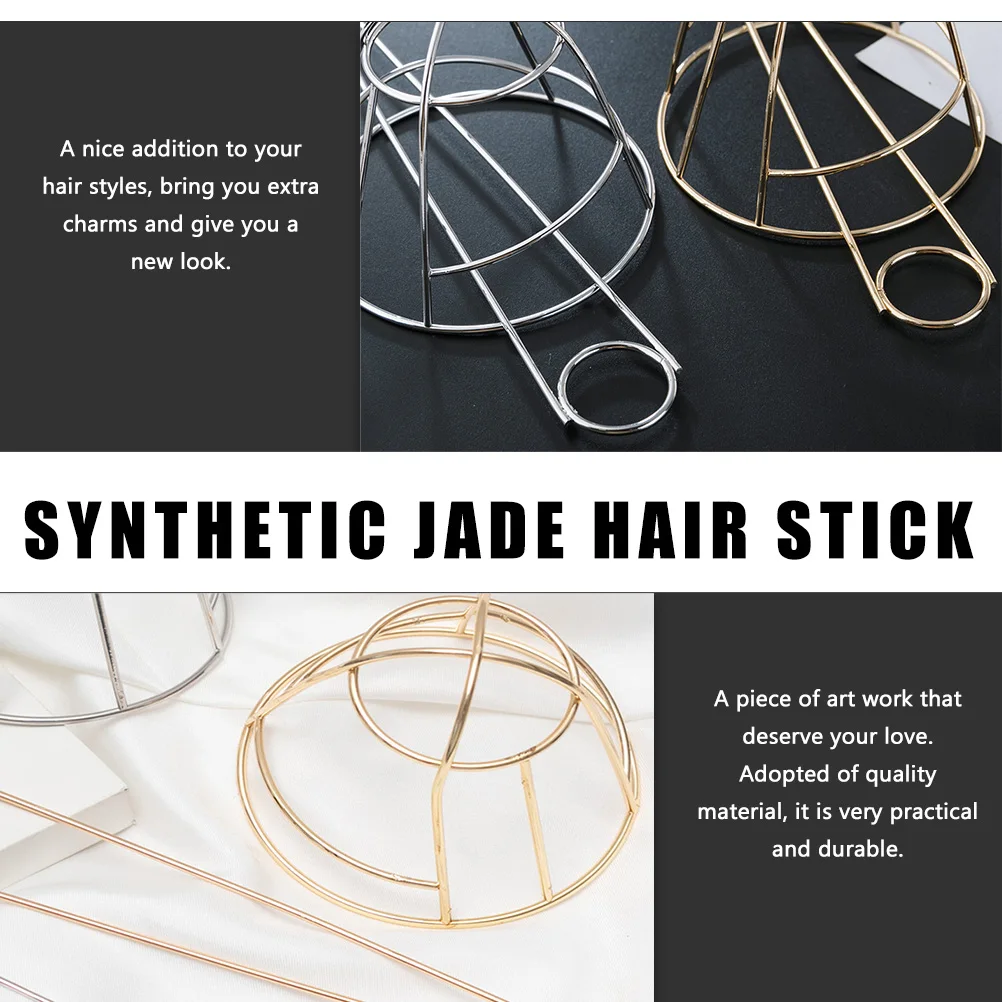 

Metal Bird Cage Hairpin Large Bun Holder Lampshade Accessories Girls Durable Hair Bun Cage Wedding Party Hairstyle Hair Care