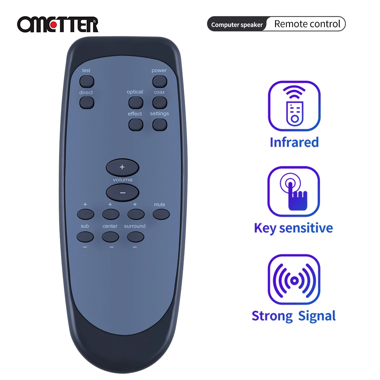 Per Logitech Z5500 Z-5500 Z5450 Z-5450 Z680 Sistema computer Altoparlante Controller Telecomando