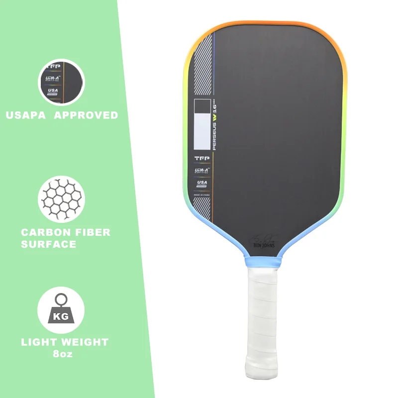 Summer Daze PER-Pro IV Pickleball Paddles Player Edition Gen 4 Propulsion Core 16mm ألياف الكربون TFP T700