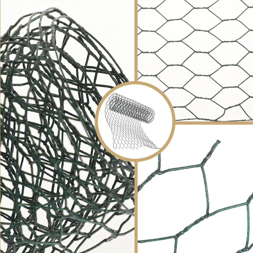 1 rolka drutu kwiatowego, siatka o długości 3 metrów, wytrzymała siatka żelazna do kompozycji kwiatowych, rękodzieła DIY, ogrodu, ogrodzenia dla kur, klatki dla zwierząt