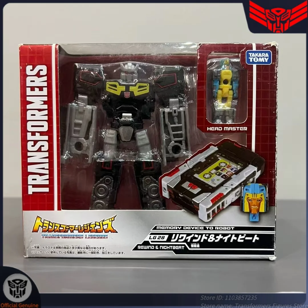 Disponibile Takara Tomy Transformer Serie giapponese LG-28 Rewind & Nightwatch Figura Modello Anime Deformazione Robot Festival Regali