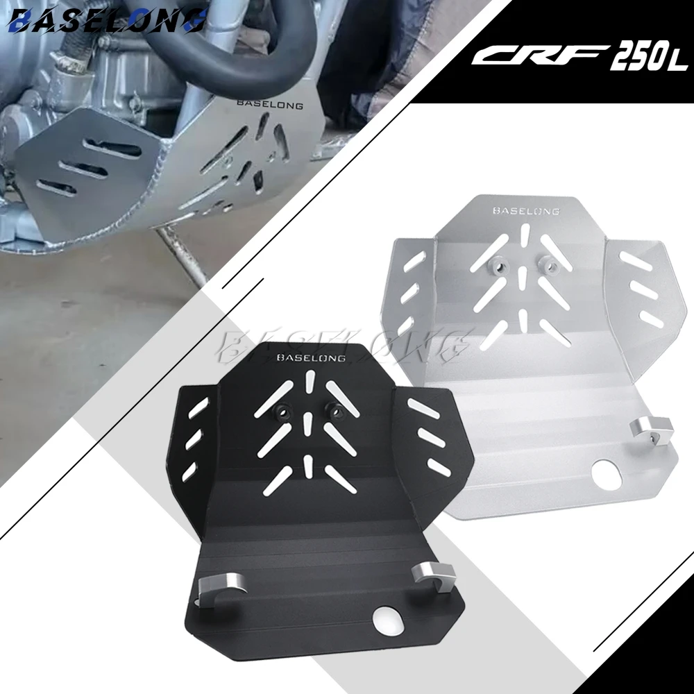 

Motorcycle Accessories Skid Plate Protector Engine Under Guard Protection Belly Pan Base For HONDA CRF250L CRF 250L 2013-2021