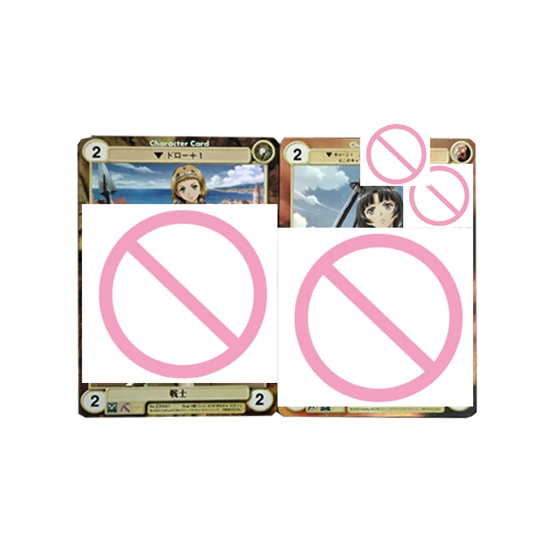 2Pcs/set Diy Self Made Goddess Story Queen's Bladed Collection Card Refraction Color Flash Anime Cards Gift Toys