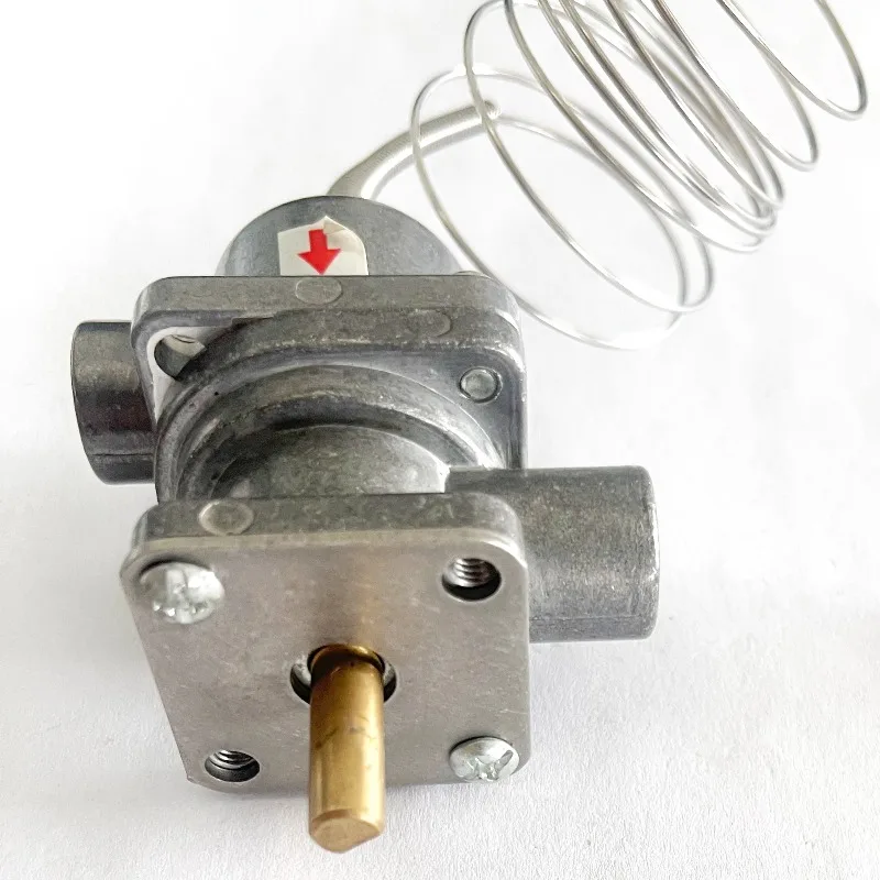 Gas Stove Oven Thermostat Valve, 100-340℃ Control with Capillary Tube and Knob