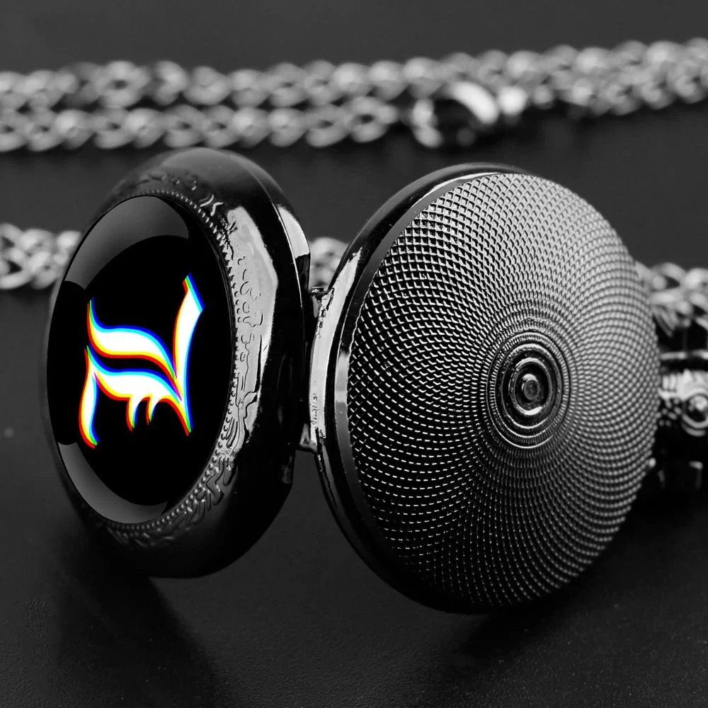 ساعة جيب كوارتز إبداعية من Death Note - قلادة سلسلة تذكارية، أرقام عربية، هدية شخصية لجميع الجنسين