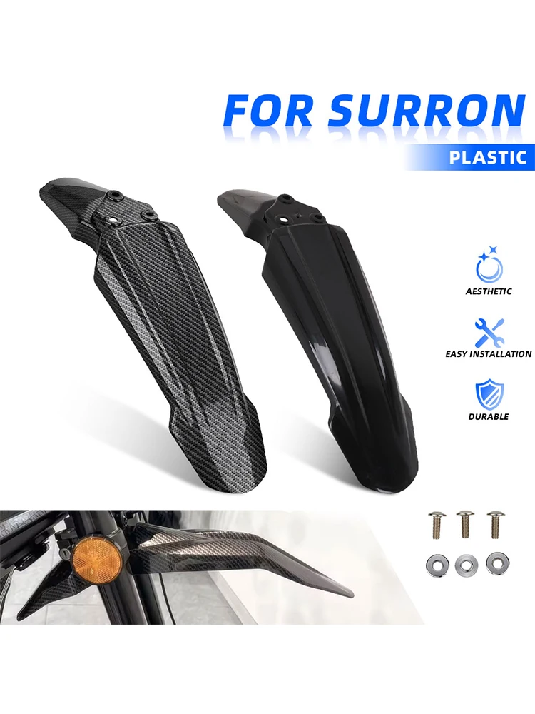 AliExpress JFGRACING Front Rear Tail Fender universal Plastic Modified Extended Longer Motorcycles For SURRON Sur-Ron Electric bike Dirt E-bike Part
