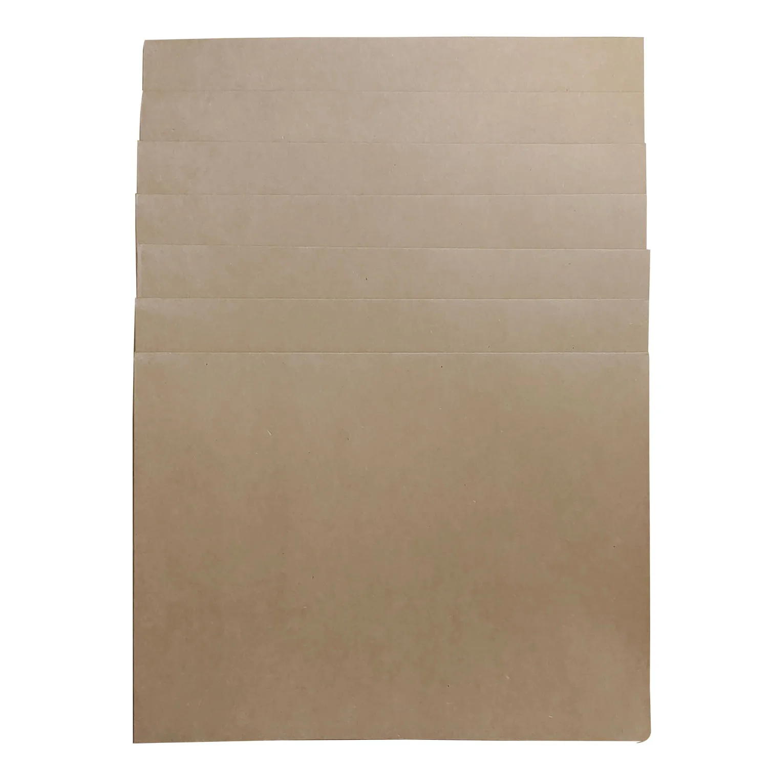 مجلد Makeasy Manilla لون كرافت مغلف مزدوج يعزز ورق الكرافت مع ملصقات علامة تبويب ملونة مقاس A4/قانوني/حرف - 25 عبوة