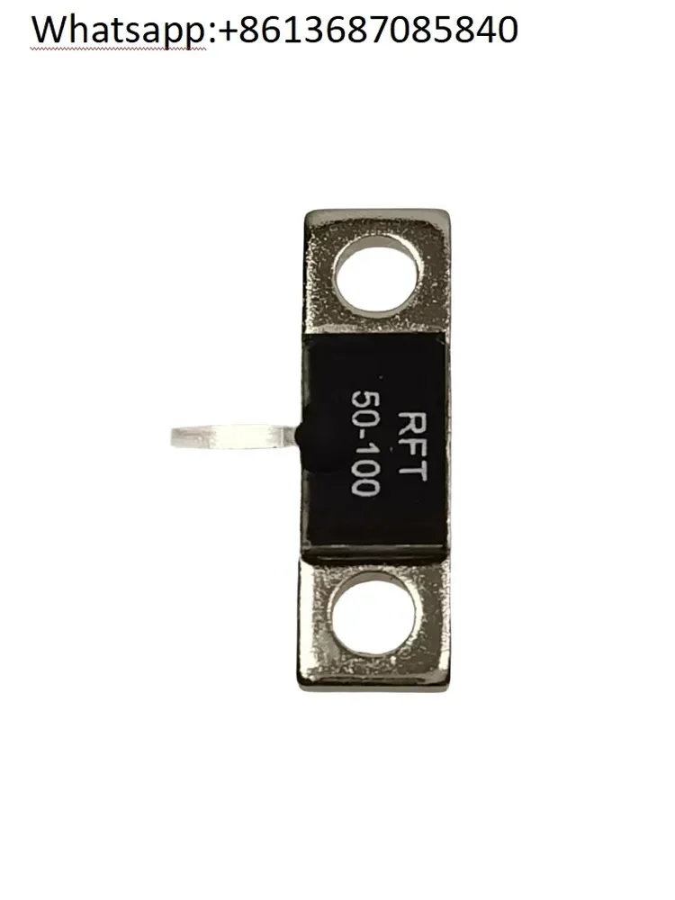 RFT50N-100TJ2006 RF copper flange high power 100W aluminum nitride resistor DC-6G