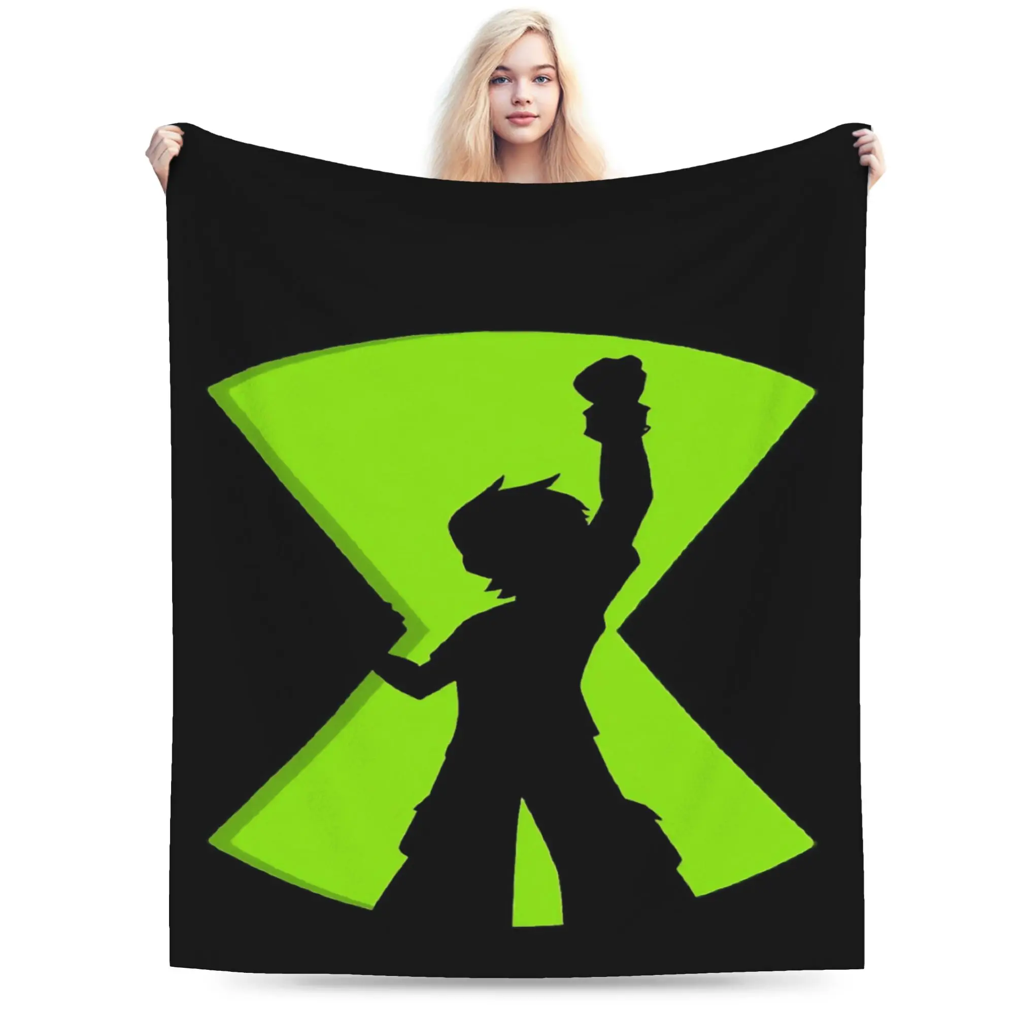 Ben 10 Anime Blankets Coral Fleece Plush  Cozy Ultra-Soft Throw Blanket for Bed Rug Piece