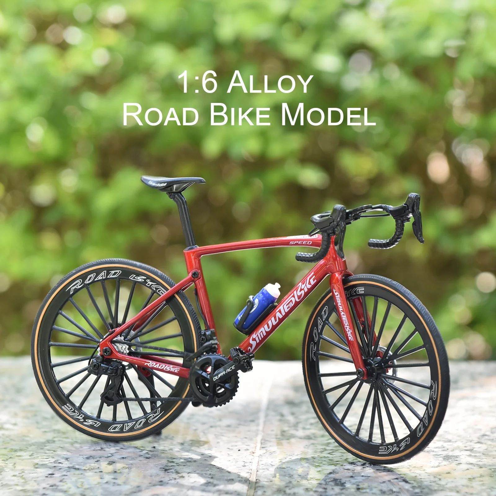 Modèle de vélo en alliage-jouets pour enfants adultes de vélo de route et de montagne, excellent cadeau de Pâques pour les amateurs de cyclisme, cadeau d'anniversaire Surprise
