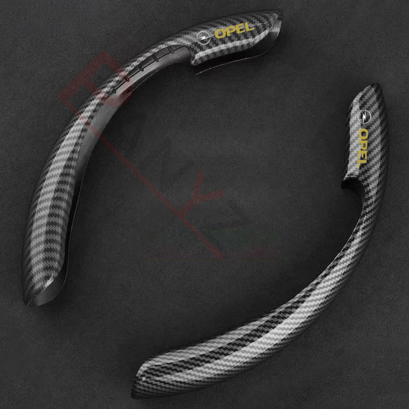 Car Steering Wheel Cover black suede leather for opel astra b c d k g h j vectra b c zafira corsa mokka vivar Car Accessories