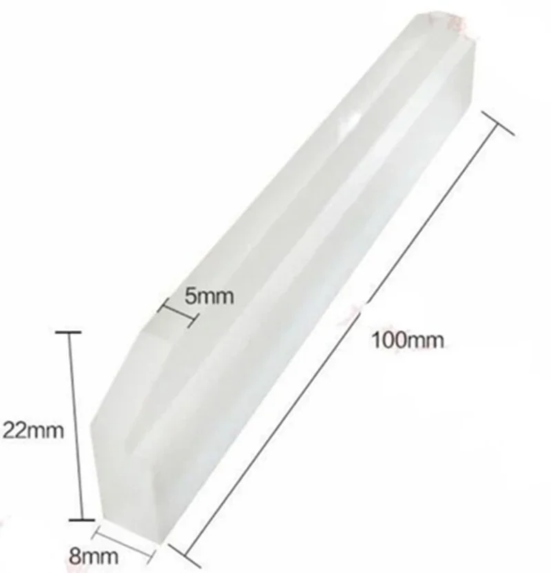 ACF Quartz bar LCD screen maintenance equipment Cutter head seat quartz bar Crystal bar Special TAB quartz bar 100*8*22mm ACF