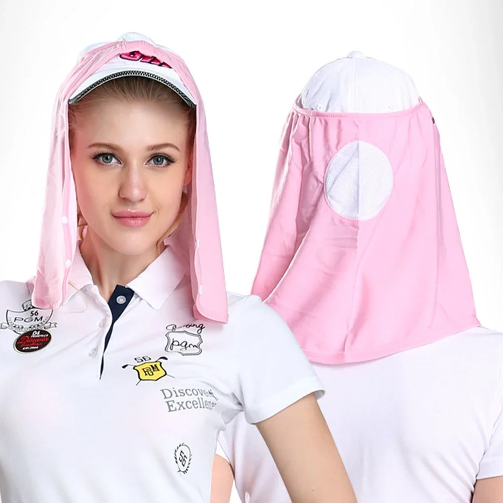 Golf Sun UV Protection Cap, sem chapéu, lenço de fibra de viscose, lenço, máscara punk, protetor solar, verão, homens, mulheres