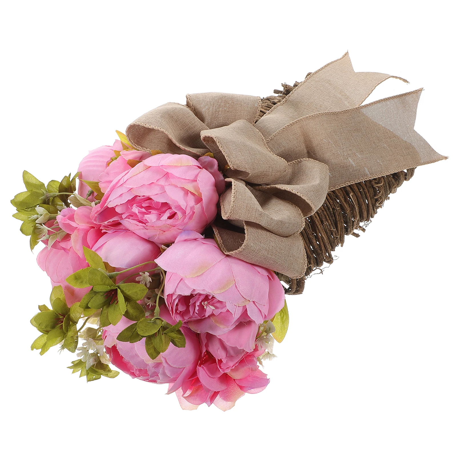 

Artificial Flower Hanging Basket Simulation Peony for Home Decor Long Term Use Artificial Flowers Flower Basket