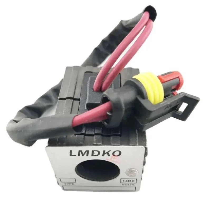 

For Construction Machinery Accessories Solenoid Valve Coil (12V/24V) Excavator Accessories Digger Digging