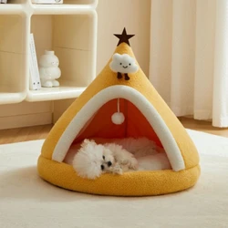 Autumn and Winter New Product Kennel Semi-Closed Dog Villa House Universal in All Seasons Small Dog Pet Supplies Accessories