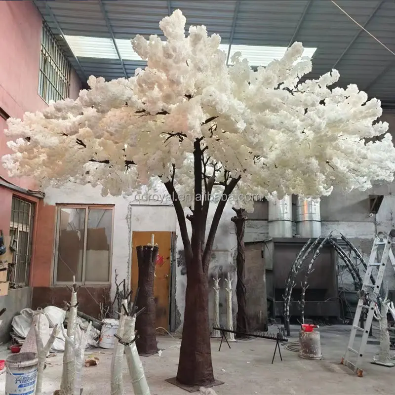 

3m Decorative Flower Tree Artificial Cherry Blossom Trees Large Indoor Artificial Trees