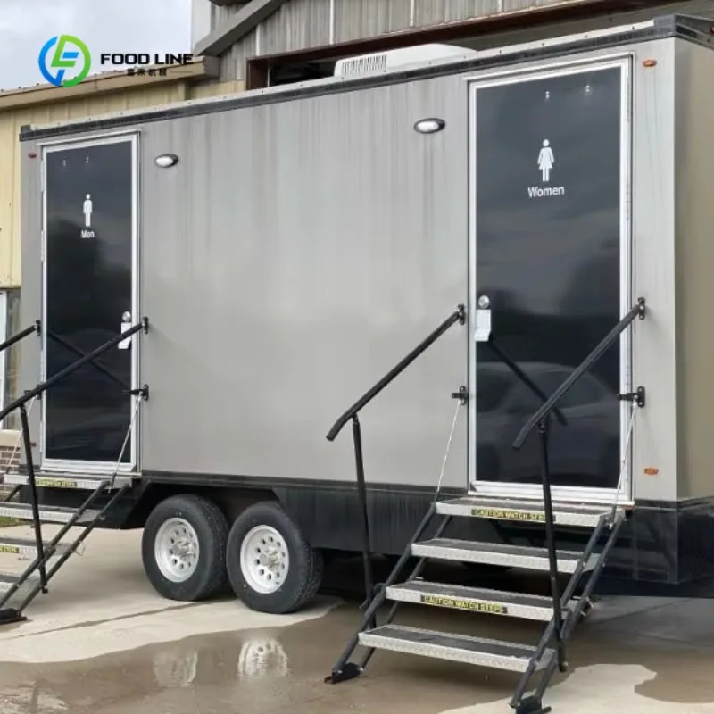Hot Selling Portable Toilet Trailer for Park Camping and Modern Design Outdoor Activities Mobile Toilet