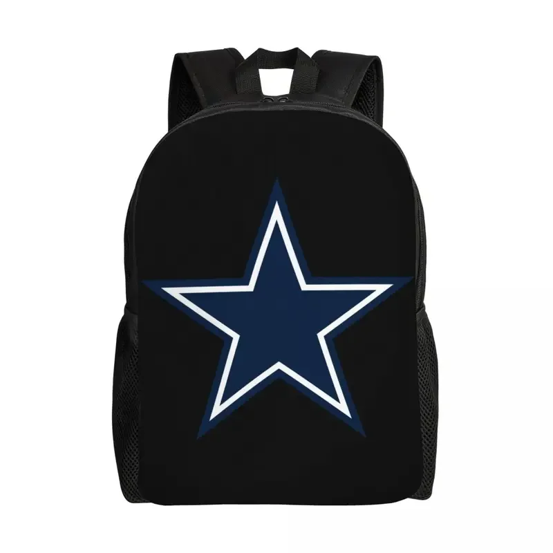 Customized Cowboy Star Backpacks Men Women Basic Bookbag for College School Bags