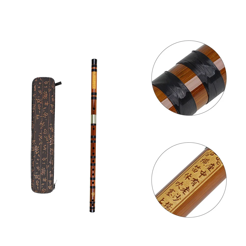 

Bamboo Flute Portable Chinese Introductory Major Aldult Well-made Classic Retro Practicing Bitter Students Professional