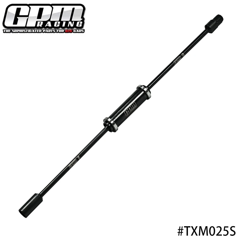 GPM 45# Steel Center Driveshaft Set Middle Drive Shaft For TRAXXAS 1/5 X-Maxx 8S X Maxx Parts #7755