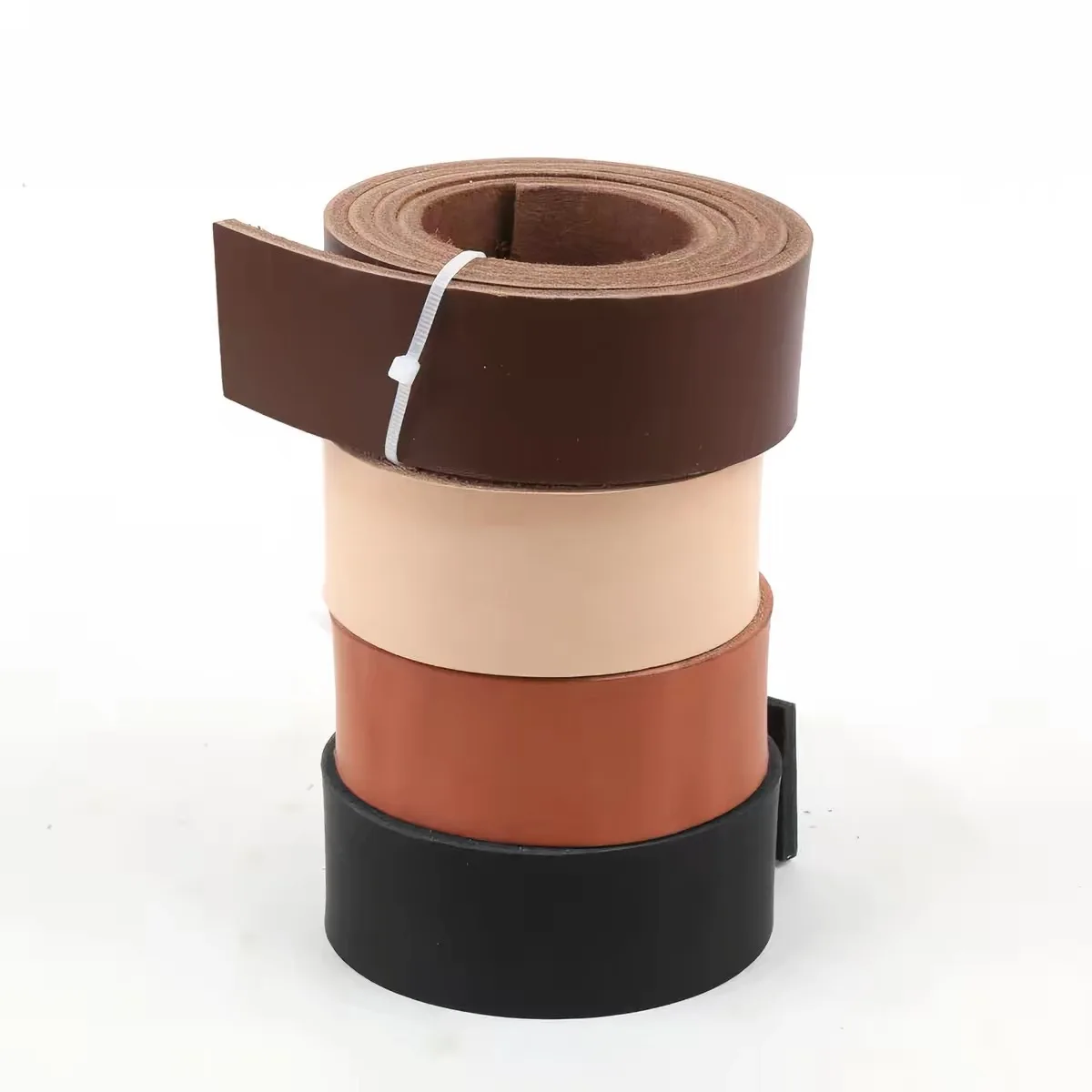 Bolso de cuero genuino de capa superior de vaca de 4 mm de grosor con correa para el hombro y cinturón de cintura, para cuchillo tipo swing knife