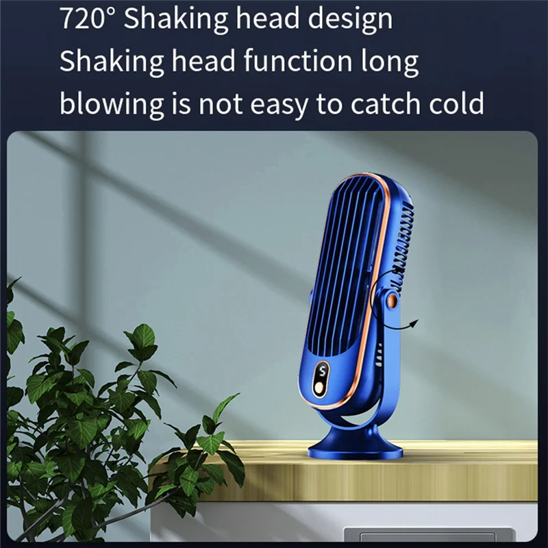 

AB43-720° Flippable Bladeless Tower Fan, Oscillating Silent Fan With 5 Modes, Energy Efficient For Bedroom Office