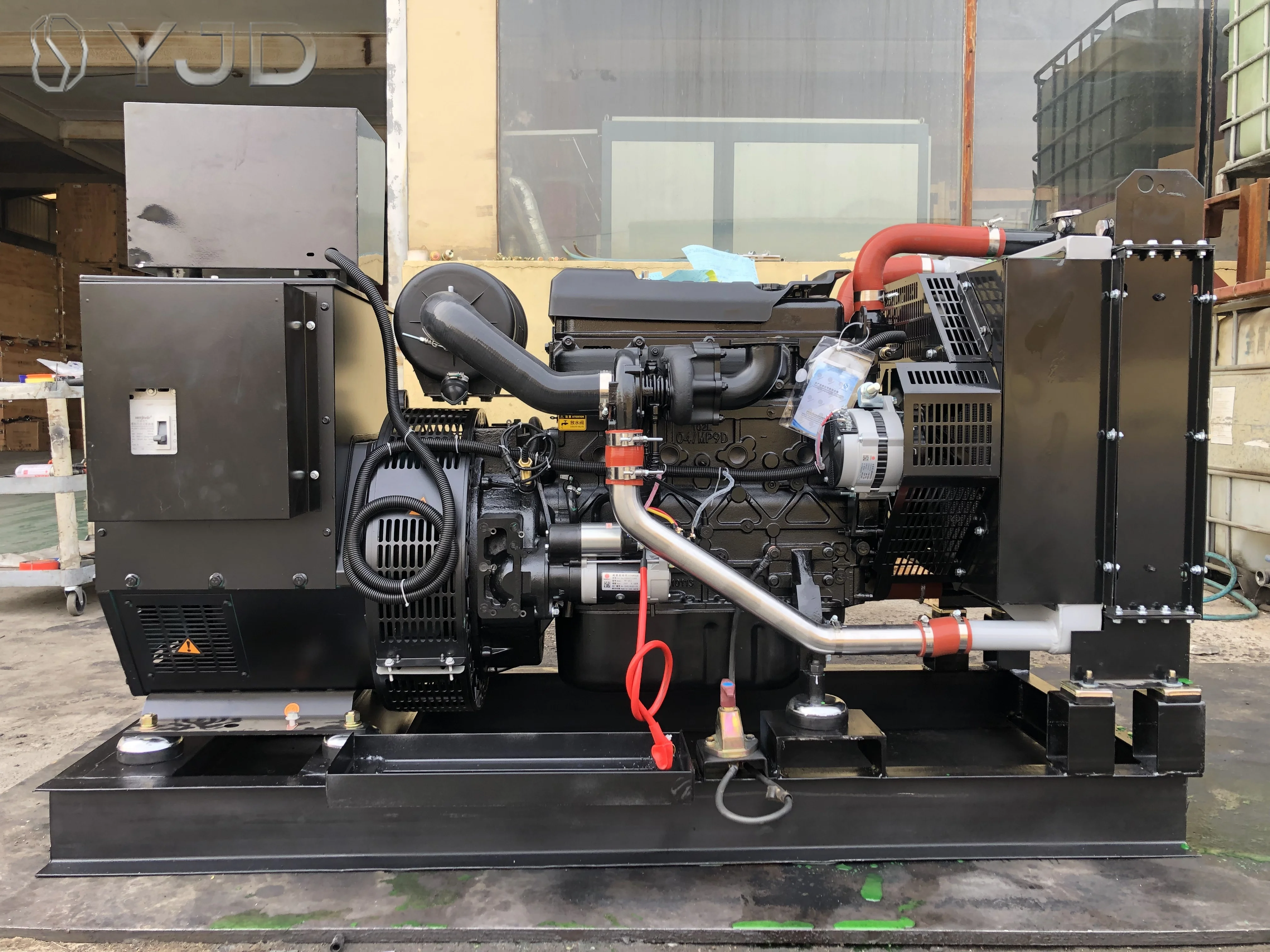 WP4.1D113E200 113KW 140KVA Diesel Generator Auto Start CE Certified High Efficiency Multi-Use 50/60Hz 1500RPM Open Frame