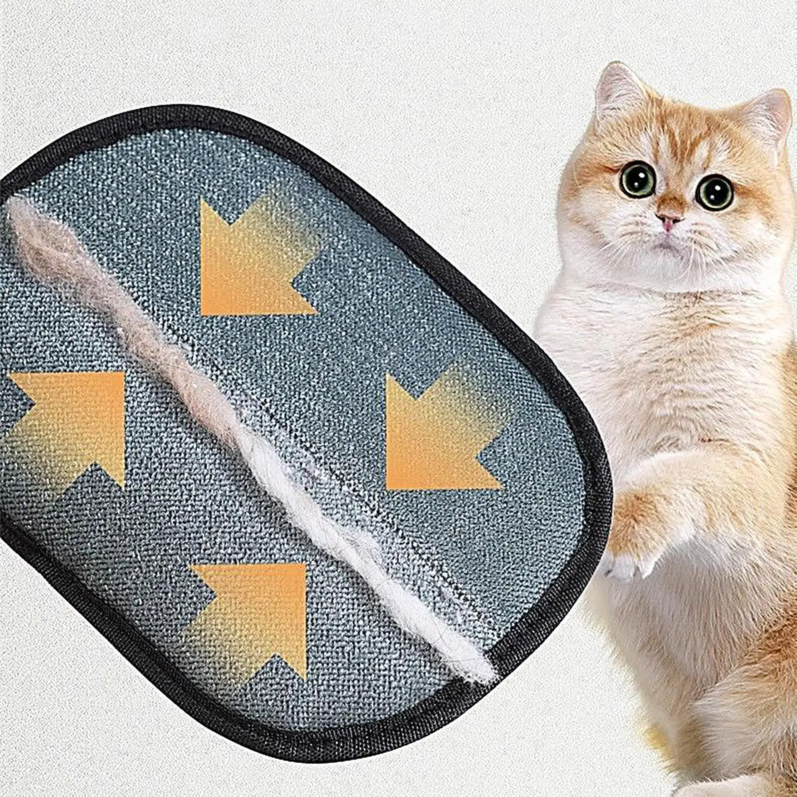 Reusable Lint Remover Brushes Electrostatic Hair Removal Gloves Dog Cat Hair Removal Brush Gloves Hair Adhesive Gloves  Cleaning