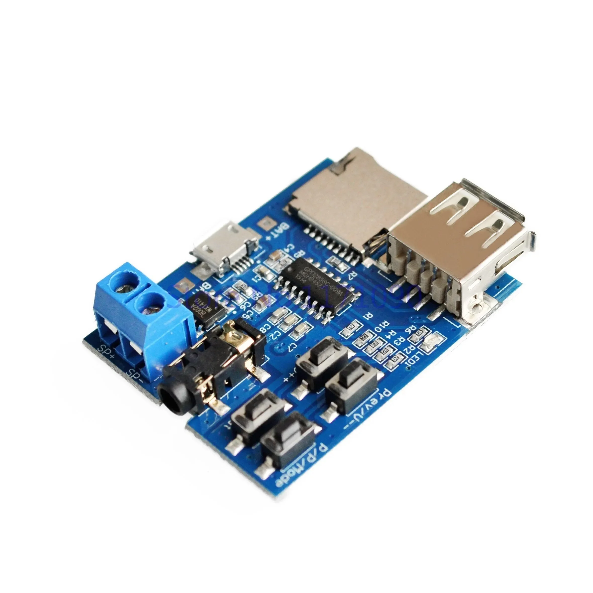 TF card U disk MP3 Format decoder board module amplifier decoding audio Player